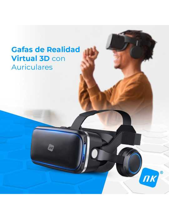 Gafas de Realidad Virtual 3D con Audio NK