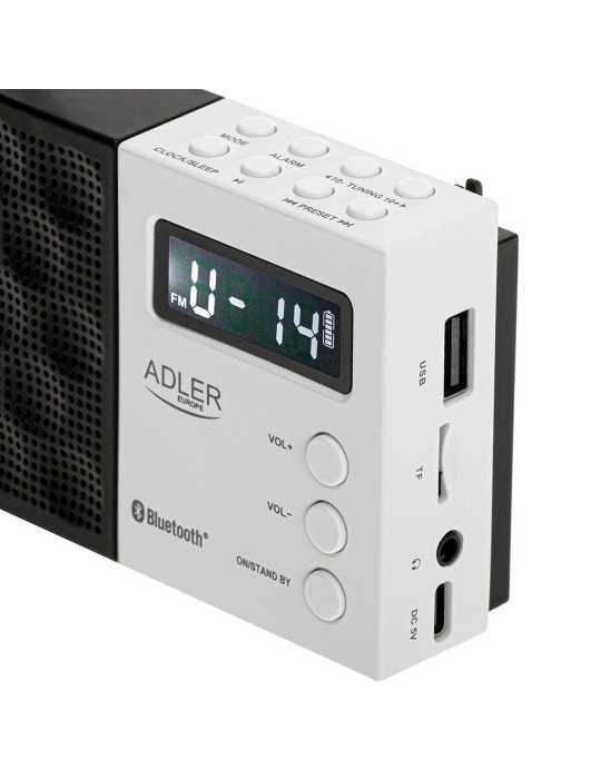 Radio Digital Pll FM Ad 1908, 12,5 x 3 x 7 cm ADLER