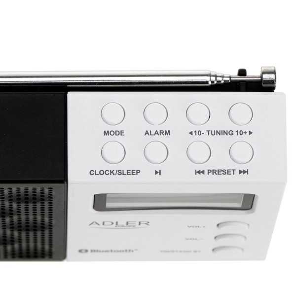 Radio Digital Pll FM Ad 1908, 12,5 x 3 x 7 cm ADLER