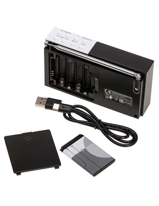Radio Digital Pll FM Ad 1908, 12,5 x 3 x 7 cm ADLER