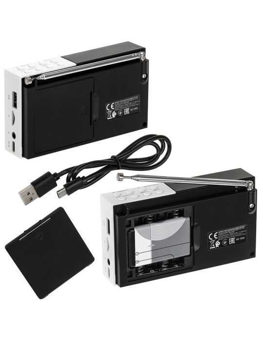 Radio Digital Pll FM Ad 1908, 12,5 x 3 x 7 cm ADLER