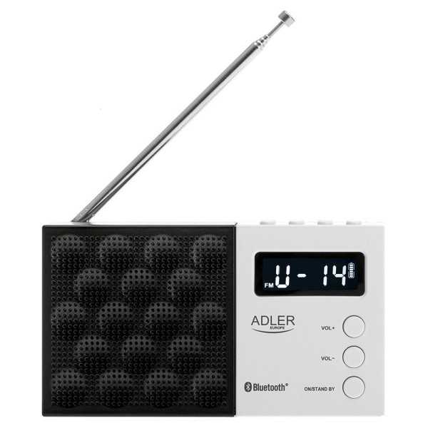 Radio Digital Pll FM Ad 1908, 12,5 x 3 x 7 cm ADLER