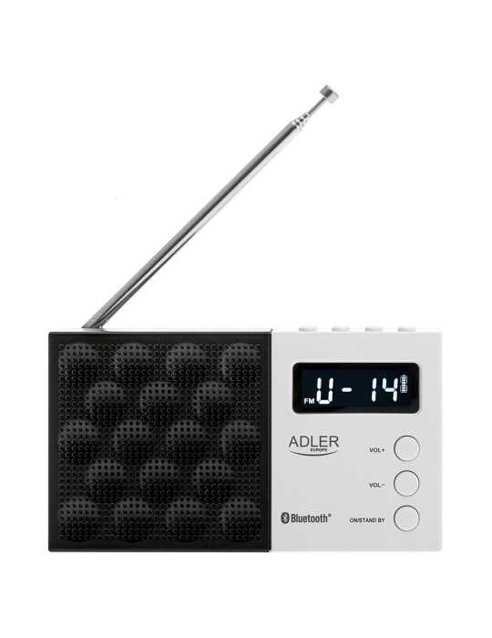 Radio Digital Pll FM Ad 1908, 12,5 x 3 x 7 cm ADLER