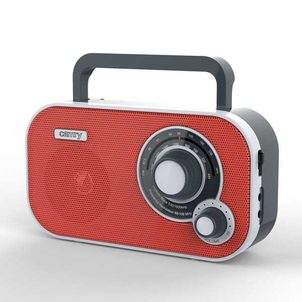 Radio Am/Fm CR 1140 Roja, 21 x 5,6 x 12 cm CAMRY