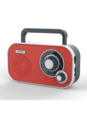 Radio Am/Fm CR 1140 Roja, 21 x 5,6 x 12 cm CAMRY