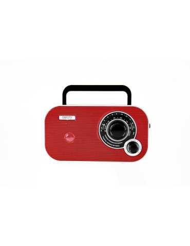 Radio Am/Fm CR 1140 Roja, 21 x 5,6 x 12 cm CAMRY 2