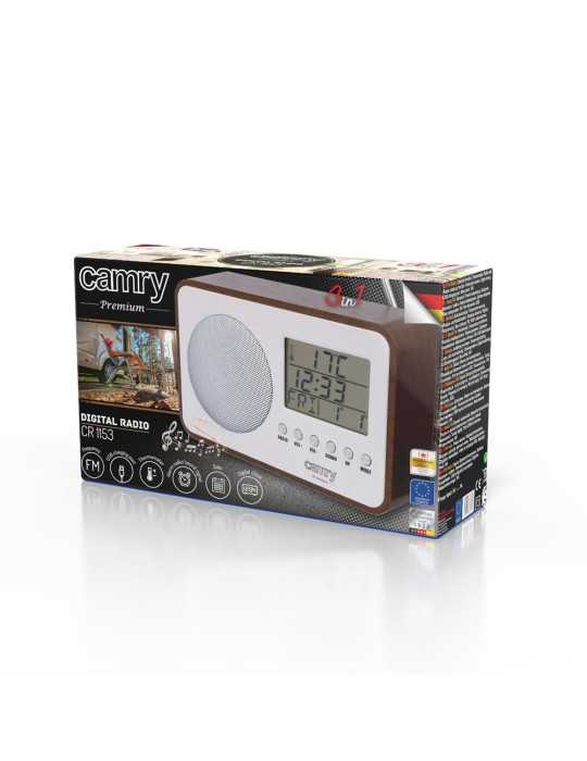 Radio Digital FM CR 1153, 18,4 x 11,6 x 5,9 cm CAMRY