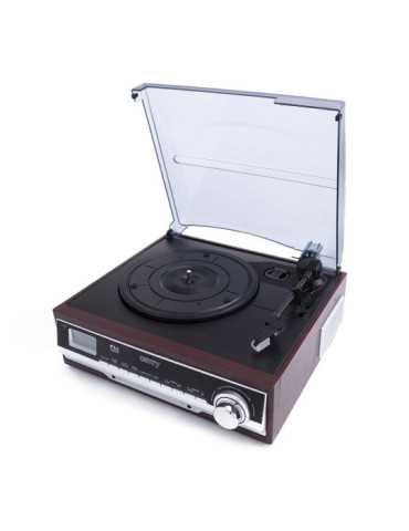 Tocadiscos con Radio Pll y Altavoces Incorporados CR 1113, 33 x 32 x 15 cm CAMRY