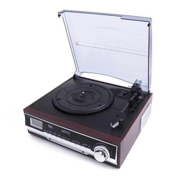 Tocadiscos con Radio Pll y Altavoces Incorporados CR 1113, 33 x 32 x 15 cm CAMRY