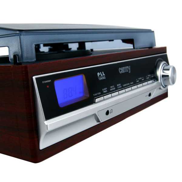Tocadiscos con Radio Pll y Altavoces Incorporados CR 1113, 33 x 32 x 15 cm CAMRY