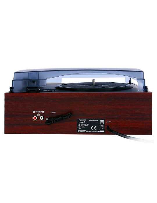 Tocadiscos con Radio Pll y Altavoces Incorporados CR 1113, 33 x 32 x 15 cm CAMRY