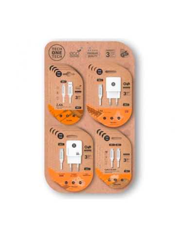 Expositor Eko-Mini Cargadores 16 Productos 4 x 4 TECH ONE TECH