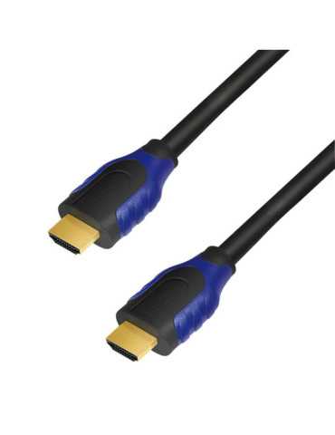 Cable HDMI 7,5m 2.0 con Ethernet, 4K2K/60HZ, Negro LOGILINK