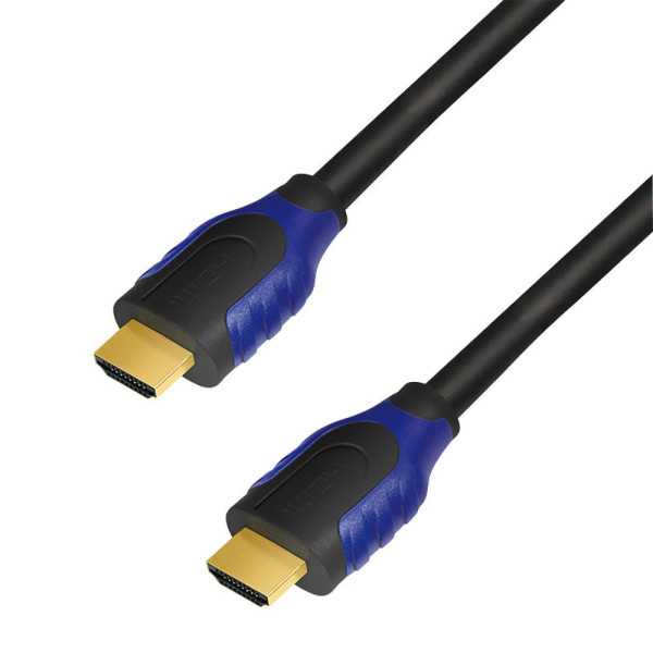 Cable HDMI 7,5m 2.0 con Ethernet, 4K2K/60HZ, Negro LOGILINK