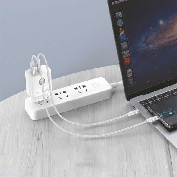 Cargador Notebook/Móvil 65W Gan Pd + Cable 1,2M 5A TECH ONE TECH