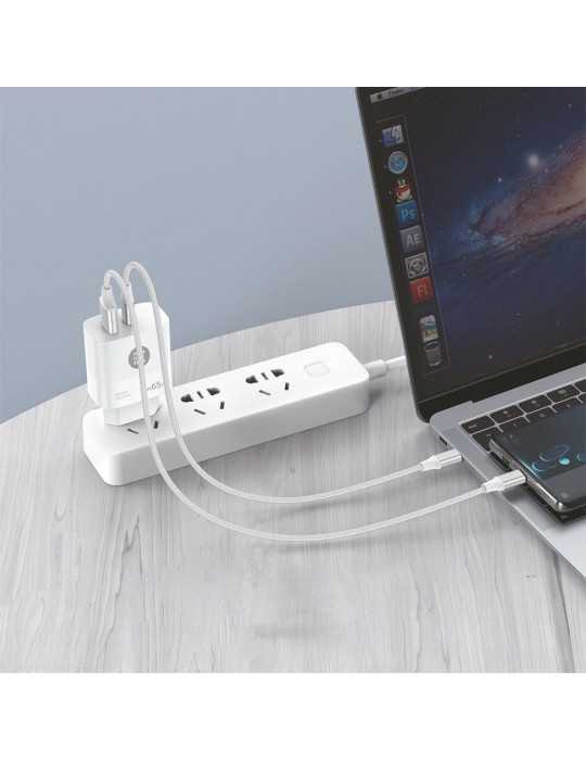 Cargador Notebook/Móvil 65W Gan Pd + Cable 1,2M 5A TECH ONE TECH