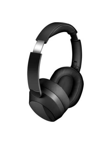 Auriculares Plegables Negros con Bluetooth 6.0, Cancelación Activa del Ruido y Micrófono LOGILINK 2