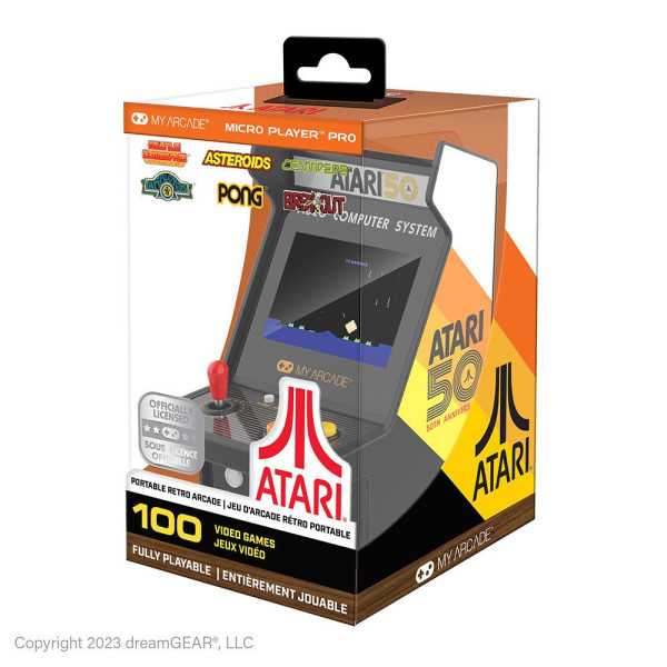 Micro Player Atari 100 Games 6,75 inch MY ARCADE