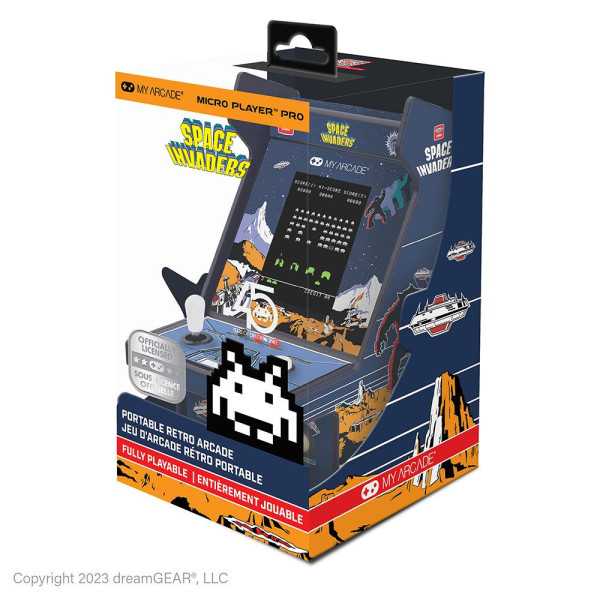 Micro Player Space Invaders 6,75 inch MY ARCADE