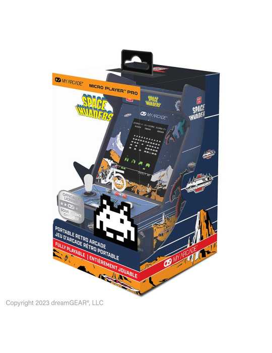 Micro Player Space Invaders 6,75 inch MY ARCADE