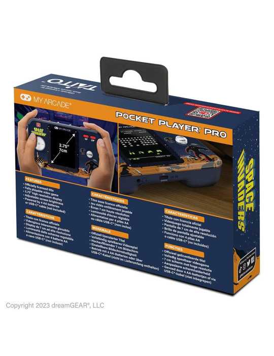 Pocket Player Space Invaders Portable MY ARCADE