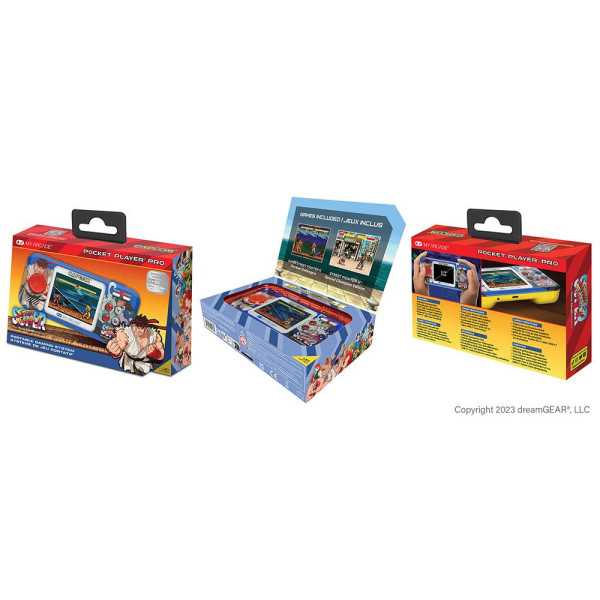 Pocket Player Street Fighter Ii Portable MY ARCADE