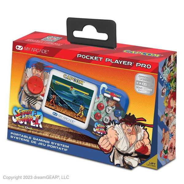 Pocket Player Street Fighter Ii Portable MY ARCADE