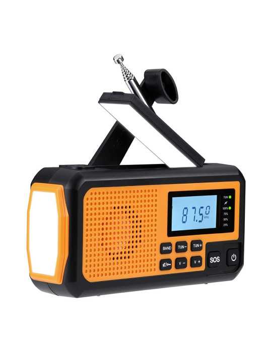 Radio Emergencia Multifunción Naranja, NK-FA350044 NK