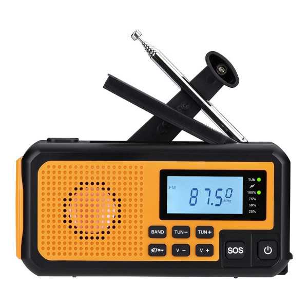 Radio Emergencia Multifunción Naranja, NK-FA350044 NK