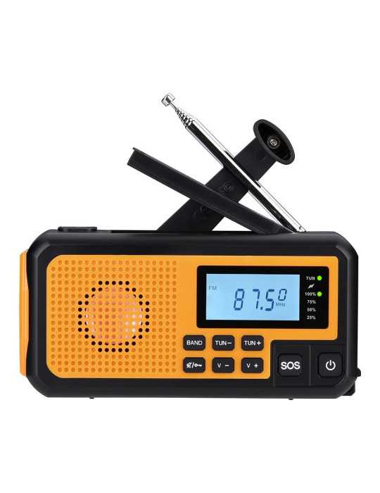Radio Emergencia Multifunción Naranja, NK-FA350044 NK