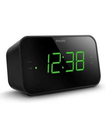 Radio Reloj Despertador TAR3306/12 Negro, Serie 3000 PHILIPS