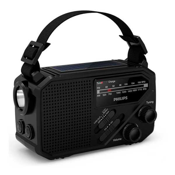 Radio Portátil con Linterna TAR1609/00, Series 1000 PHILIPS