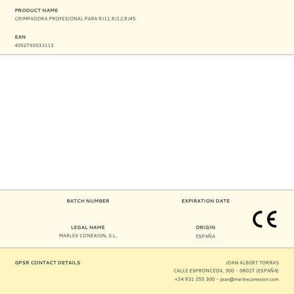 Crimpadora Profesional para RJ11,RJ12,RJ45 LOGILINK