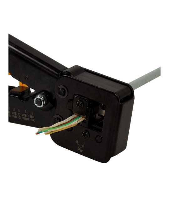 Crimpadora para Conectores Dobles RJ11/12/45 y MP0027 LOGILINK