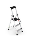 Escalera Profesional Delux de Aluminio 3 Peldaños PERSUM