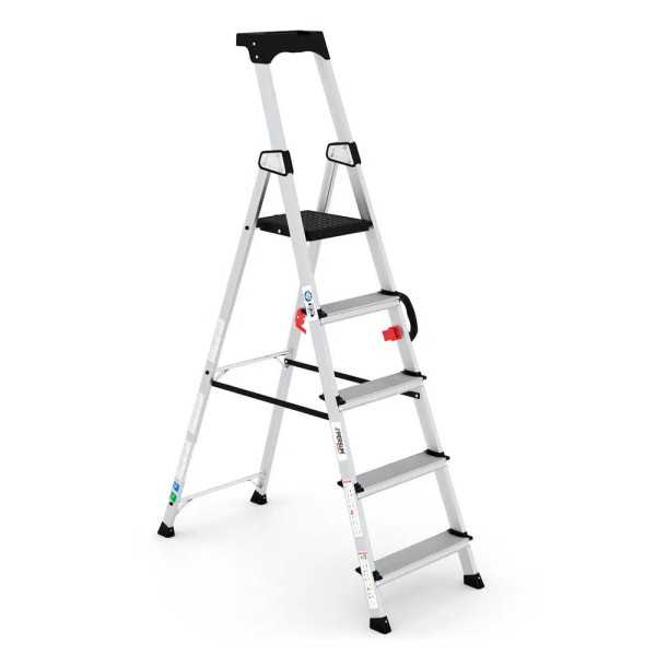 Escalera Profesional Delux de Aluminio 5 Peldaños PERSUM