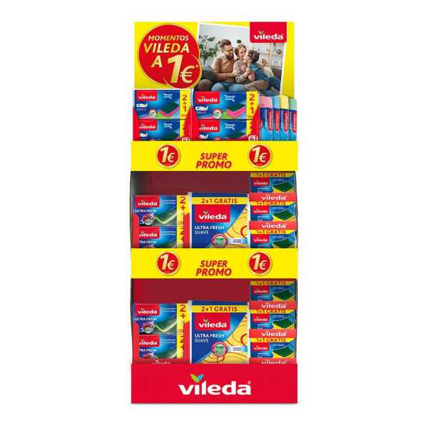 Expositor Momentos A 1€ VILEDA