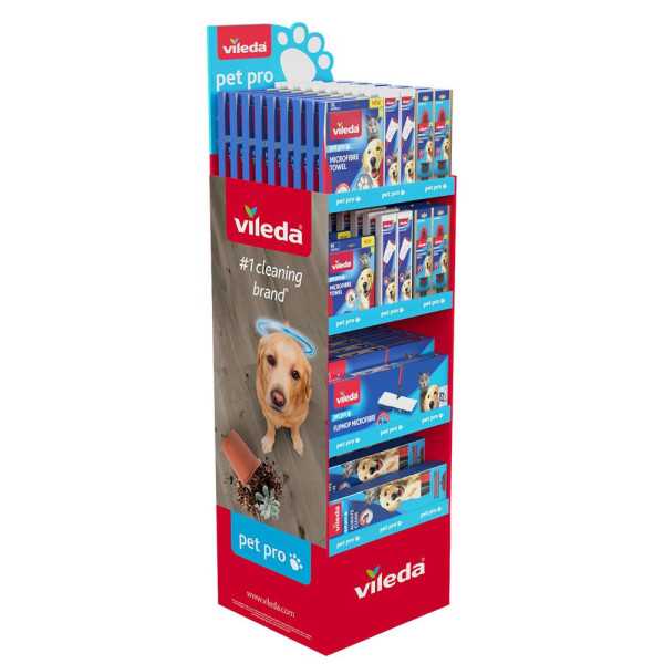 Expositor Gama Mascotas VILEDA