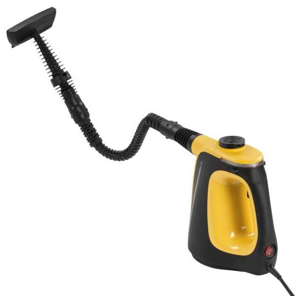 Limpiadora Vapor Portátil 1350 W, 550 ml, con Accesorios POWERPLUS