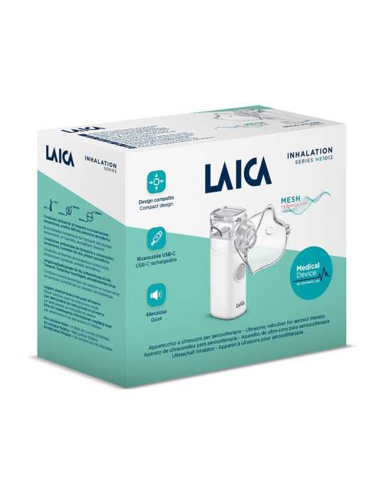 Nebulizador por Ultrasonidos para Terapia con Aerosoles, NE2012 LAICA
