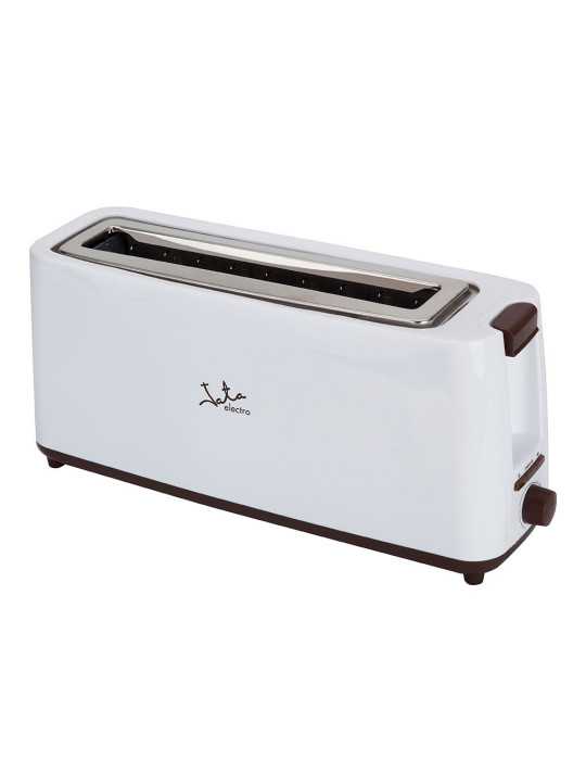 Tostadora Ranura Ancha 900 W, Blanca-Marrón JATA HOGAR