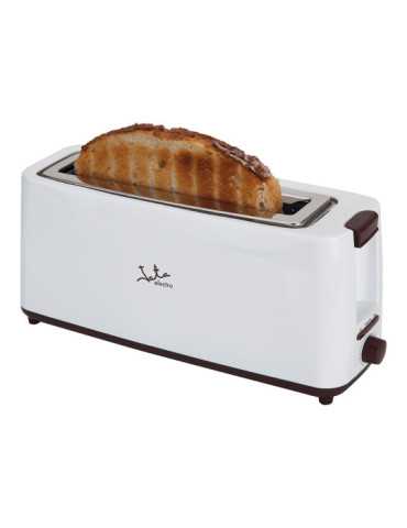 Tostadora Ranura Ancha 900 W, Blanca-Marrón JATA HOGAR 2