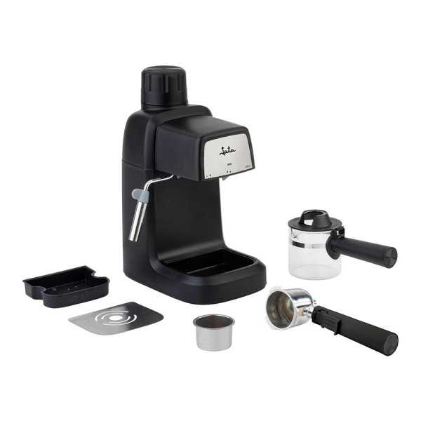 Cafetera de Hidropresión 800 W, 240 ml, Negra JATA HOGAR