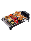Barbacoa Eléctrica 2400 W Inox, 42 x 26 x 7 cm JATA HOGAR