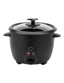 Arrocera Eléctrica 900 W 2,2 L, Negra, Ø29 x 29 cm JATA HOGAR