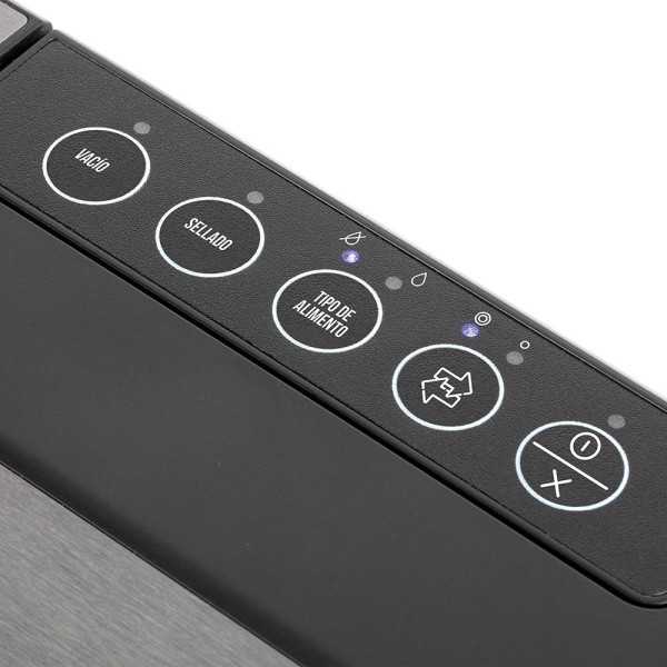 Máquina de Vacío 120 W 4 l/min, Negra-Inox JATA HOGAR