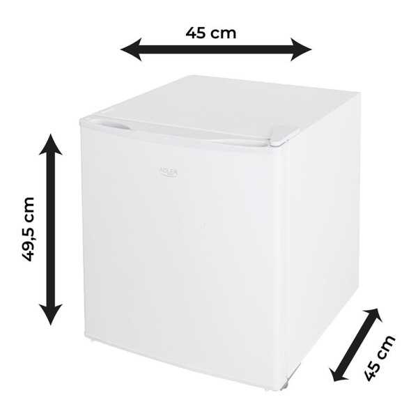 Refrigerador Bajo Encimera 45 l, 450 x 450 x 495 mm, Blanco ADLER