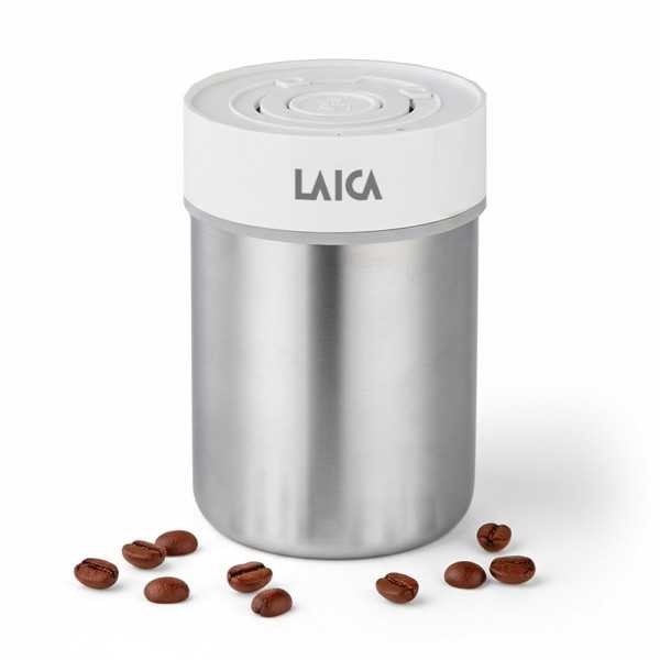 Tarro al Vacío Automático, de Acero, 0,8 L LAICA