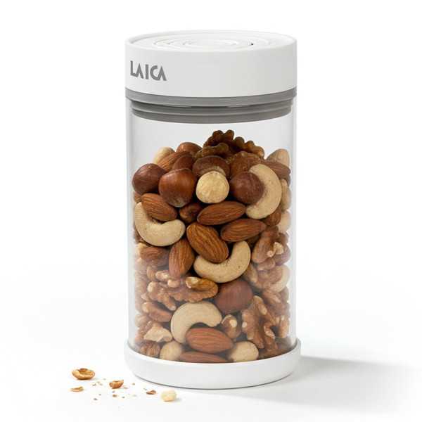 Tarro al Vacío Automático, de Cristal, 1,2 L LAICA