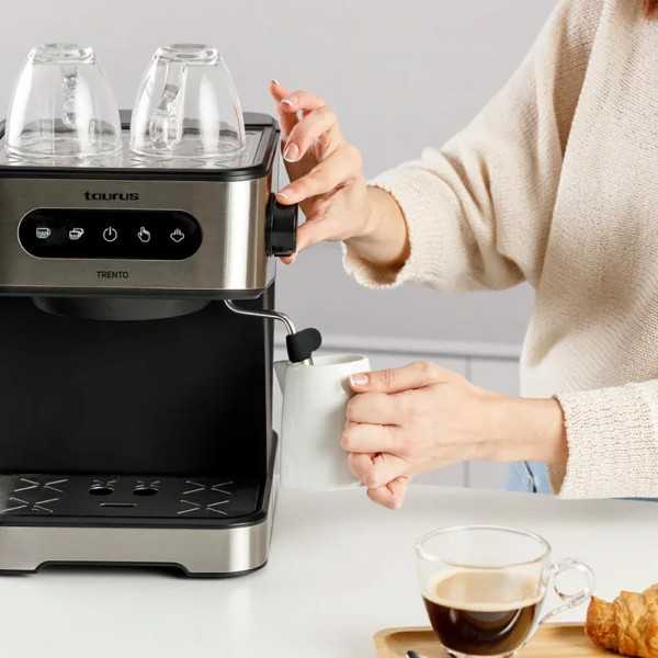 Cafetera de Hidropresión Trento 20 bares TAURUS